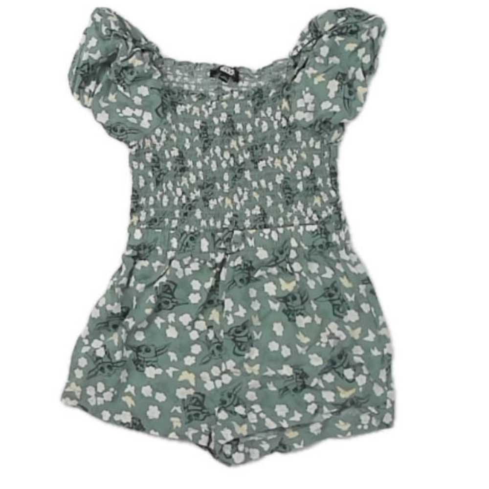 Star Wars Girls Green Yoda Romper size: 4T